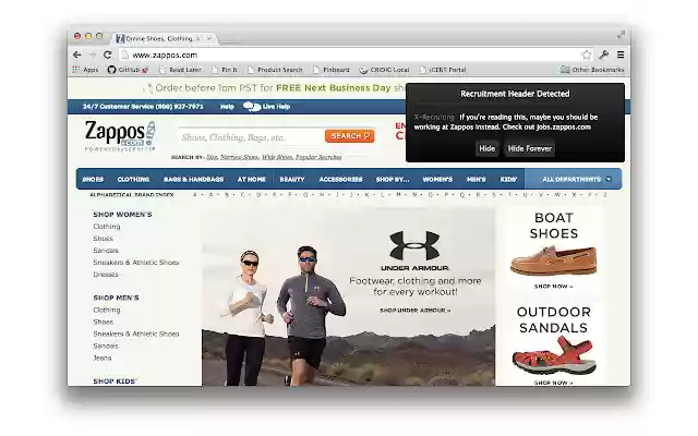 HeaderHunter  from Chrome web store to be run with OffiDocs Chromium online