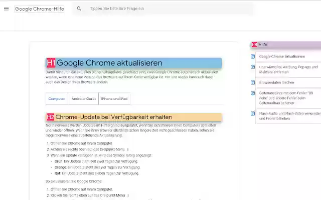 Heading Tag Markup from Chrome web store to be run with OffiDocs Chromium online Heading Tag Markup from Chrome web store to be run with OffiDocs Chromium online