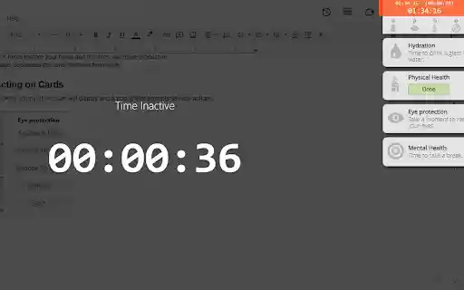 Health Assistant  from Chrome web store to be run with OffiDocs Chromium online