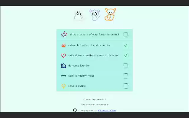 Healthy Habits  from Chrome web store to be run with OffiDocs Chromium online