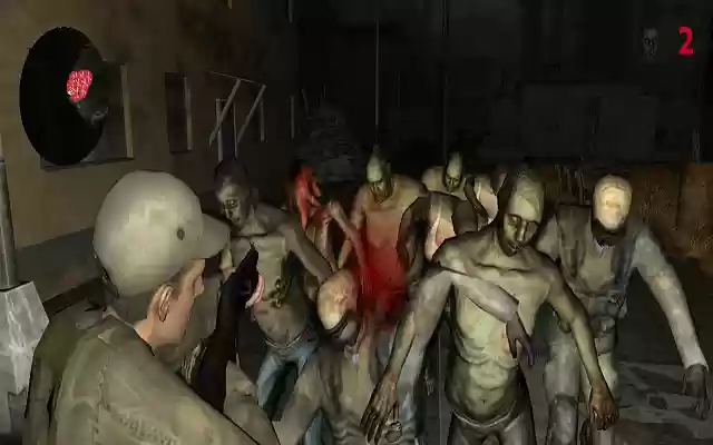 Heavy Combat Zombies  from Chrome web store to be run with OffiDocs Chromium online