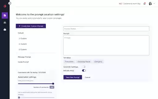 HEET.AI Automate LinkedIn Comments at Scale  from Chrome web store to be run with OffiDocs Chromium online