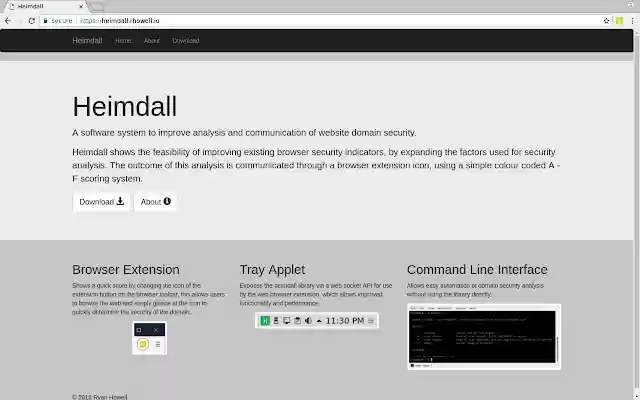 heimdall  from Chrome web store to be run with OffiDocs Chromium online