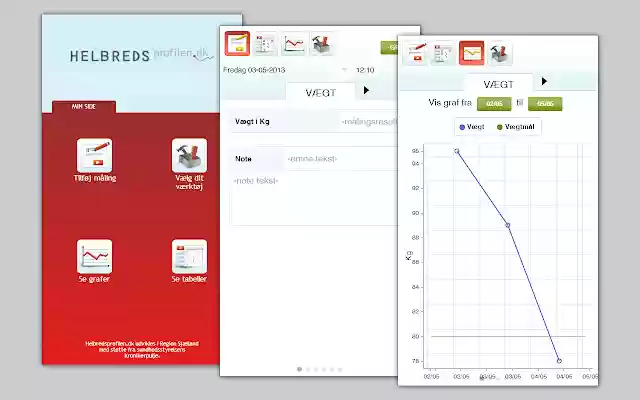 Helbreds app  from Chrome web store to be run with OffiDocs Chromium online