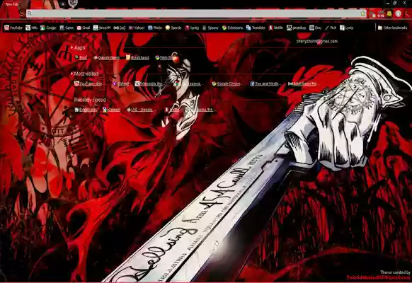 Hellsing_Theme from Chrome web store to be run with OffiDocs Chromium online Hellsing_Theme from Chrome web store to be run with OffiDocs Chromium online