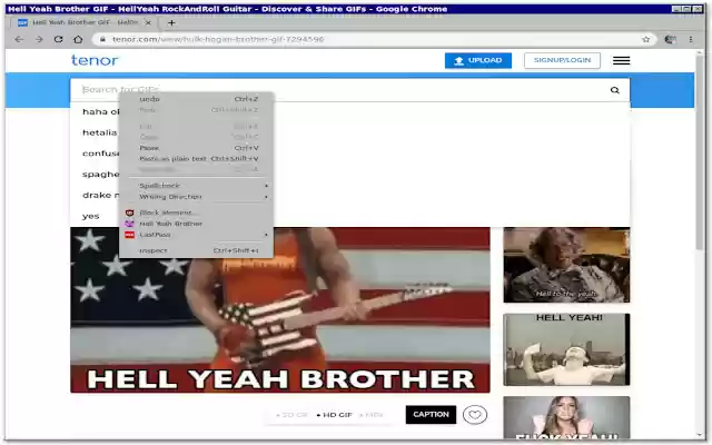 Hell Yeah Brother  from Chrome web store to be run with OffiDocs Chromium online