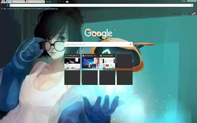 Hero Mei Overwatch | Girl With Big Glasses  from Chrome web store to be run with OffiDocs Chromium online