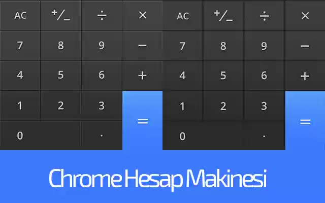 Hesap Makinesi  from Chrome web store to be run with OffiDocs Chromium online