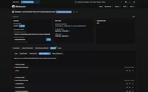 hetherscan  from Chrome web store to be run with OffiDocs Chromium online