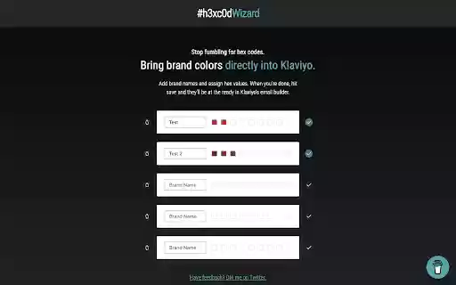 Hex Code Wizard from Chrome web store to be run with OffiDocs Chromium online Hex Code Wizard from Chrome web store to be run with OffiDocs Chromium online