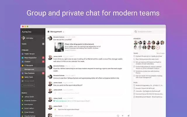 Hibox Team productivity  from Chrome web store to be run with OffiDocs Chromium online