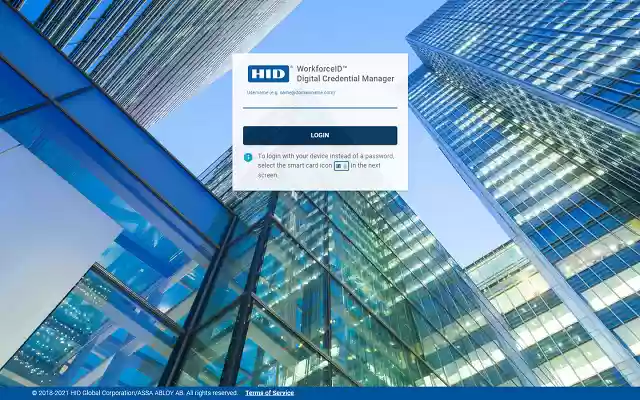 HID Credential Management Extension  from Chrome web store to be run with OffiDocs Chromium online