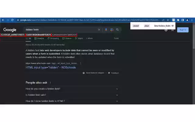 Hidden Eye  from Chrome web store to be run with OffiDocs Chromium online