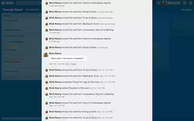 Hide Activity Details (+ Tweaks) for Trello  from Chrome web store to be run with OffiDocs Chromium online