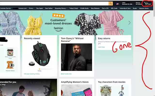 Hide Amazon™ Cart Sidebar from Chrome web store to be run with OffiDocs Chromium online Hide Amazon™ Cart Sidebar from Chrome web store to be run with OffiDocs Chromium online