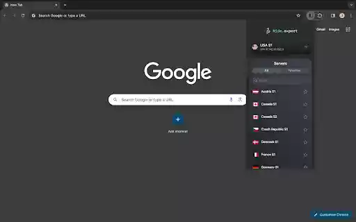 Hide Expert VPN  from Chrome web store to be run with OffiDocs Chromium online