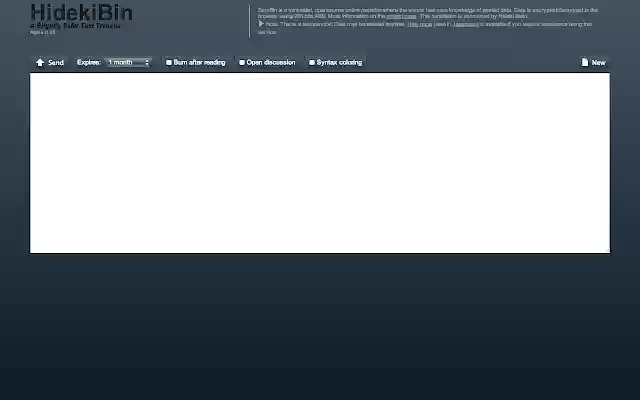 HidekiBin  from Chrome web store to be run with OffiDocs Chromium online
