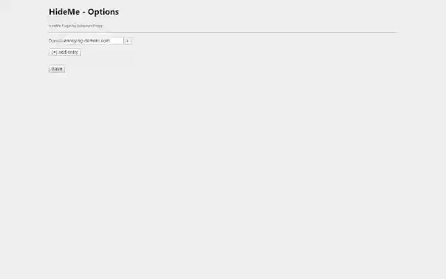HideMe  from Chrome web store to be run with OffiDocs Chromium online