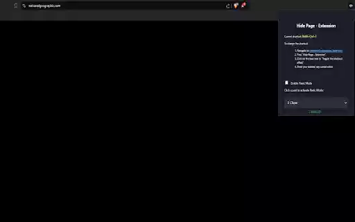 Hide Page  from Chrome web store to be run with OffiDocs Chromium online
