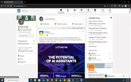 Hide Suggested  Sponsored Posts for LinkedIn  from Chrome web store to be run with OffiDocs Chromium online