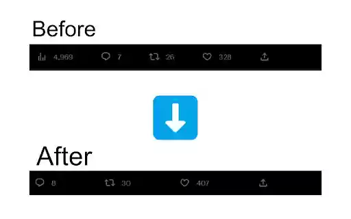 Hide Twitter Views  from Chrome web store to be run with OffiDocs Chromium online