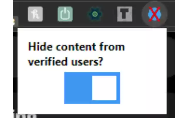 Hide Verified from Chrome web store to be run with OffiDocs Chromium online Hide Verified from Chrome web store to be run with OffiDocs Chromium online