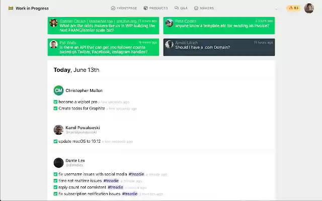 Hide WIP Streaks  from Chrome web store to be run with OffiDocs Chromium online
