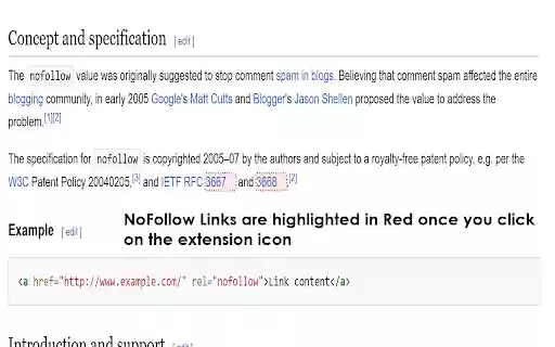 Highlight Nofollow Links  from Chrome web store to be run with OffiDocs Chromium online