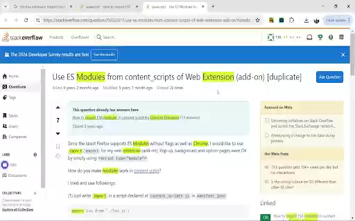 Highlight query keywords in web search results  from Chrome web store to be run with OffiDocs Chromium online