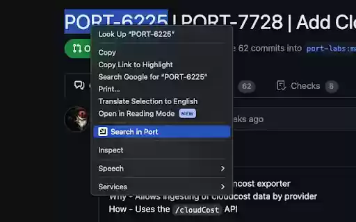 Highlight Search in Port  from Chrome web store to be run with OffiDocs Chromium online