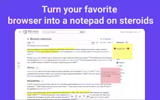 Highlite Annotate, highlight, draw, and share on any web page  from Chrome web store to be run with OffiDocs Chromium online