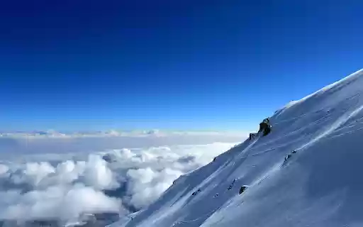 High snowy mountains  from Chrome web store to be run with OffiDocs Chromium online