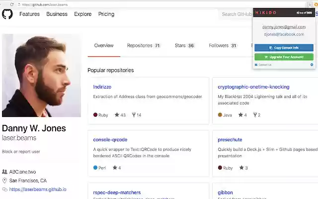 Hikido  from Chrome web store to be run with OffiDocs Chromium online