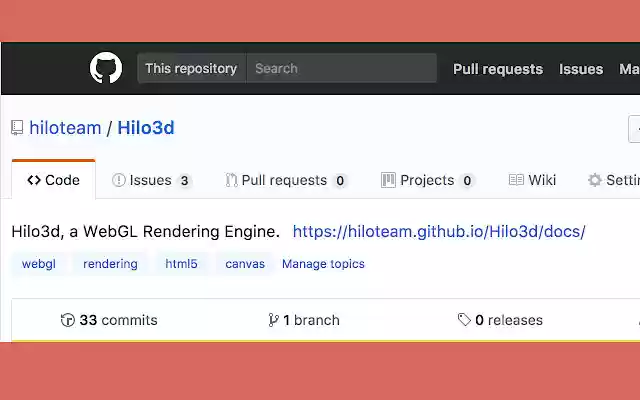 Hilo3d debug Tools  from Chrome web store to be run with OffiDocs Chromium online