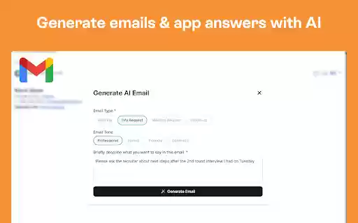 HireDevry | Job Tracker, AI Networking,  Application Helper  from Chrome web store to be run with OffiDocs Chromium online