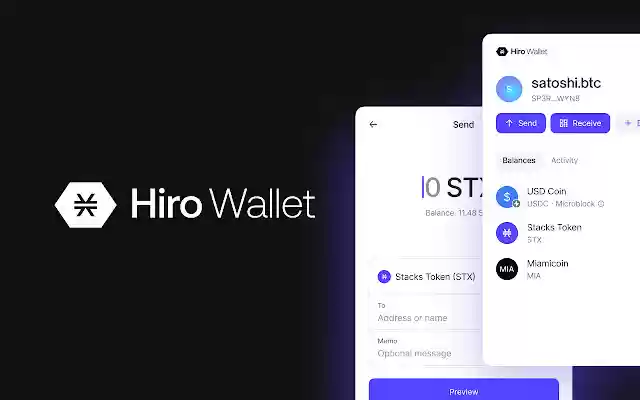 Chrome web mağazasından Hiro Wallet çevrimiçi OffiDocs Chromium ile çalıştırılacak