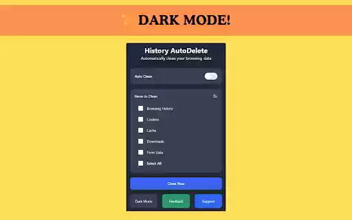 History AutoDelete Tabbee  from Chrome web store to be run with OffiDocs Chromium online