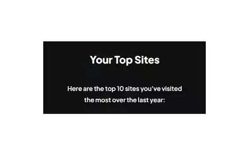 History Recap  from Chrome web store to be run with OffiDocs Chromium online