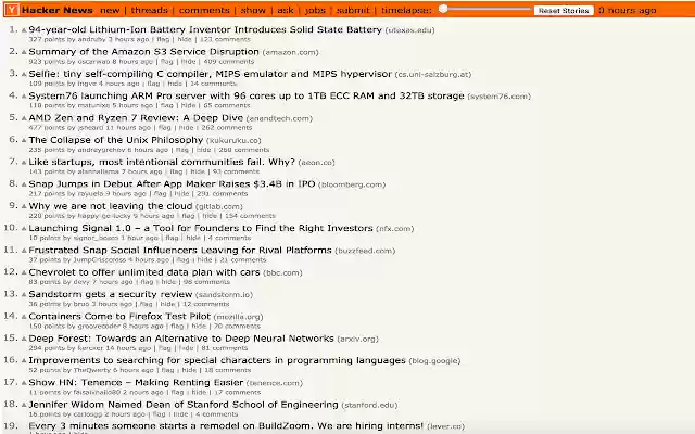 HN timelapse  from Chrome web store to be run with OffiDocs Chromium online