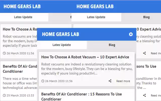 Home Gears Lab Latest Blog News  from Chrome web store to be run with OffiDocs Chromium online