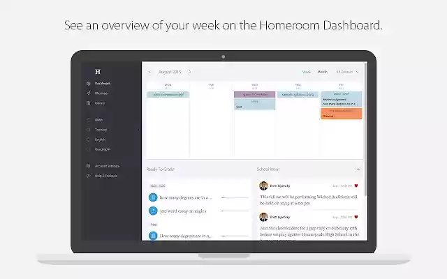 Homeroom from Chrome web store to be run with OffiDocs Chromium online Homeroom from Chrome web store to be run with OffiDocs Chromium online
