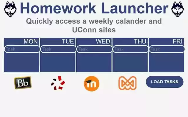 Homework Launcher  from Chrome web store to be run with OffiDocs Chromium online