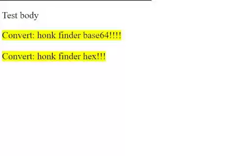 Honk Finder  from Chrome web store to be run with OffiDocs Chromium online