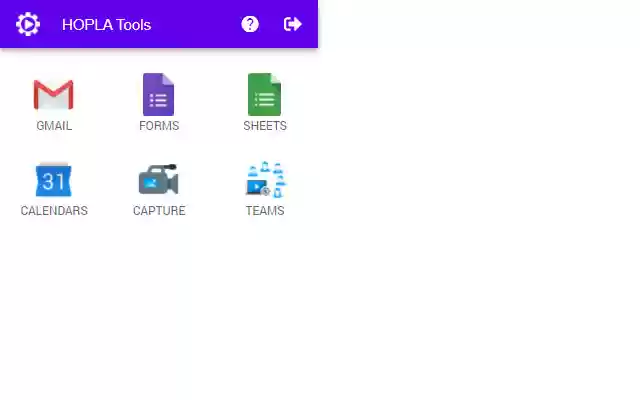 HOPLA Tools  from Chrome web store to be run with OffiDocs Chromium online