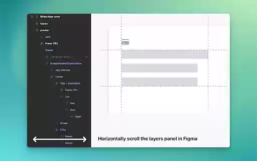 Horizontally scroll the layers panel in Figma from Chrome web store to be run with OffiDocs Chromium online Horizontally scroll the layers panel in Figma from Chrome web store to be run with OffiDocs Chromium online