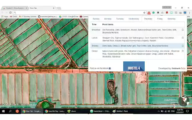 Hostel 4 Mess Extension  from Chrome web store to be run with OffiDocs Chromium online