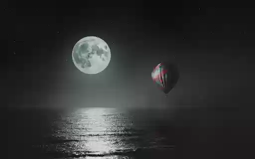 Hot air balloon at night  from Chrome web store to be run with OffiDocs Chromium online