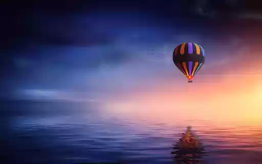 Hot air balloon flying over the sea from Chrome web store to be run with OffiDocs Chromium online Hot air balloon flying over the sea from Chrome web store to be run with OffiDocs Chromium online