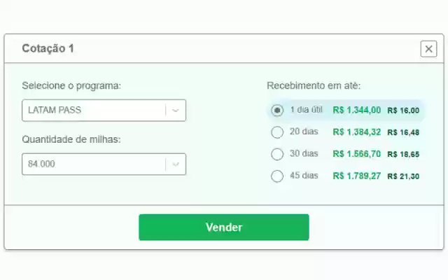 Hotmilhas valor milheiro from Chrome web store to be run with OffiDocs Chromium online Hotmilhas valor milheiro from Chrome web store to be run with OffiDocs Chromium online