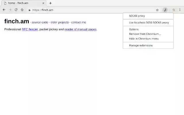 Hotplate localhost SOCKS proxy setup  from Chrome web store to be run with OffiDocs Chromium online